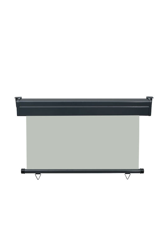 vidaXL Seitenrolloschatten Terrasse Grey 1.2x2.5m