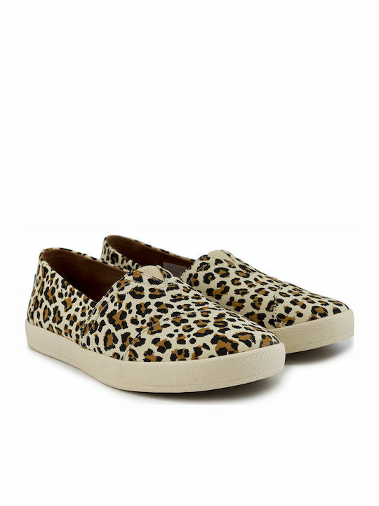 Toms Avalon Stoff Damen Espadrilles in Mehrfarbig Farbe