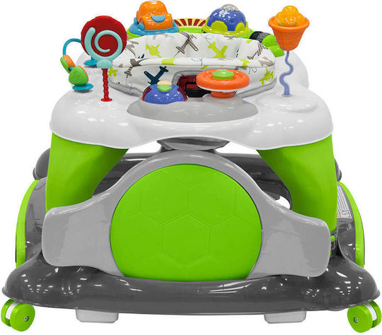 Bebe Stars Airplane Baby Walker with Music for 6+ Months White