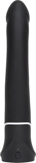 Happy Rabbit Realistic Vibrator Δονητής Rabbit 25.4cm Black