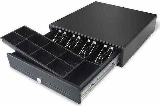 TE Tameiaki Express 505M Cash Drawer Heavy Construction with 8 Coin Slots and 6 Slots for Bills 41x41x10cm