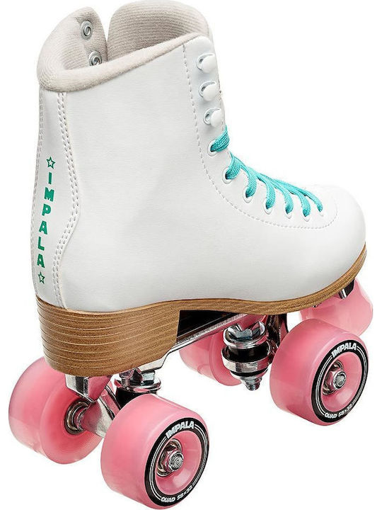 Impala Quad Rollers Weiß Erwachsene/Kinder