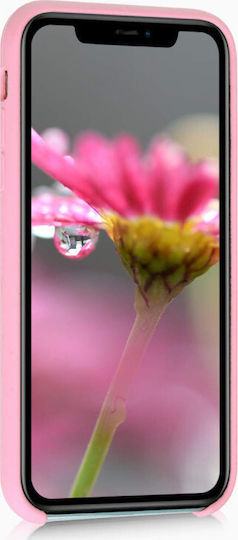 KWmobile Rubber Back Cover Σιλικόνης Ροζ (iPhone 11)