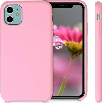 KWmobile Rubber Silicone Back Cover Pink (iPhone 11)