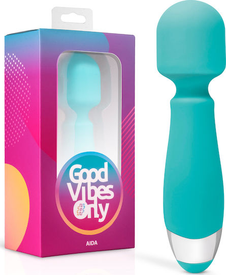 Good Vibes Only Aida Вибратор Масаж 16см Teal