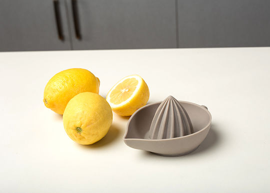 Nava Classic Juicer Lemon with Container made of Plastic in Gray Color