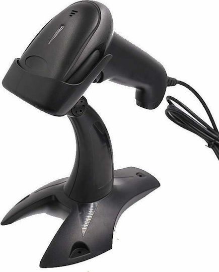Elzab Alfa BC-05 Handheld Scanner Wired with 2D and QR Barcode Reading Capability