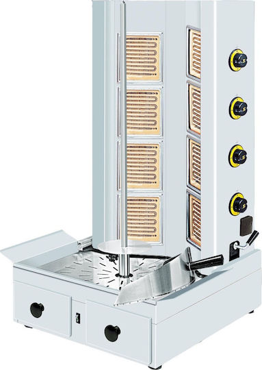 Sergas Машина за Донер Кебап Електрическа GE4N с въртяща се платформа за 70кг