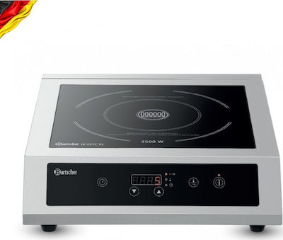 Bartscher ΙΚ 35TC XL Tabletop Inductive Commercial Electric Burner with 1 Hearths 3.58kW 44x54x12.5cm 105821