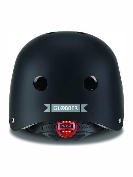 Globber Elite Lights Kids' Helmet for City Bike Black XS/S (48-53 cm) Black