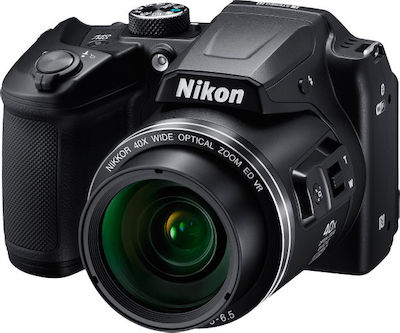 Nikon Coolpix B500 Compact Φωτογραφική Μηχανή 16MP Οπτικού Ζουμ 40x με Οθόνη 3" και Ανάλυση Video Full HD (1080p) Μαύρη