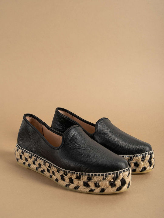 Gaimo Ronson Damen Espadrilles in Schwarz Farbe