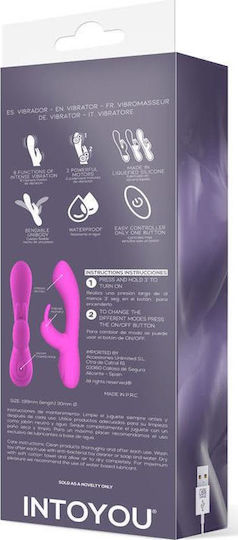 IntoYou Mauve Δονητής Rabbit 19.9cm Pink