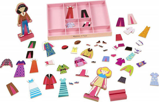 Melissa & Doug Μαγνητικό Παιχνίδι Κατασκευών Magnetic Dress-Up Dolls