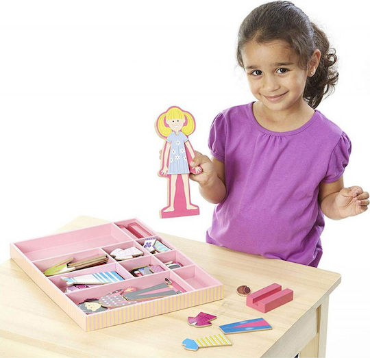 Melissa & Doug Μαγνητικό Παιχνίδι Κατασκευών Magnetic Dress-Up Dolls
