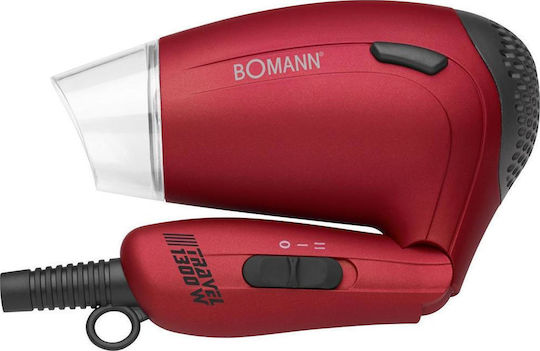 Bomann 8005 Travel Hair Dryer with Diffuser 1300W 138-0221