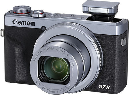 Canon PowerShot G7 X Mark III Compact Camera 20.1MP 4K UHD Optical Zoom 4.2x Silver