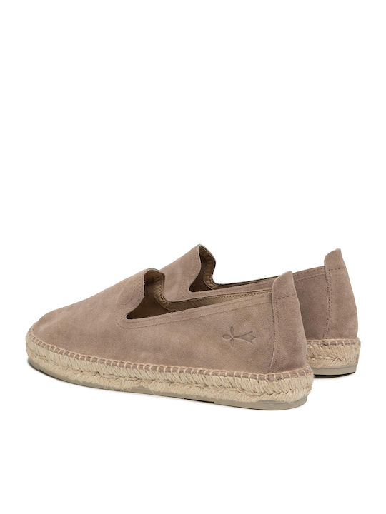 Hamptons Women's Suede Espadrilles Beige