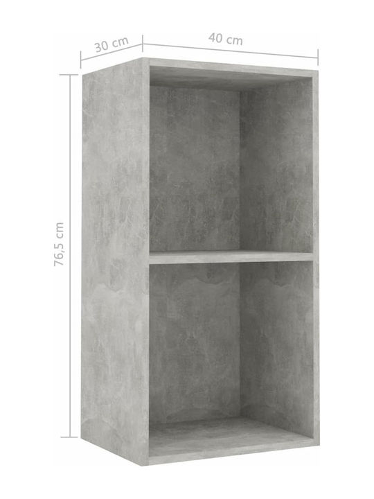 Shelf Unit Storage Wooden L40xW30xH76.5cm