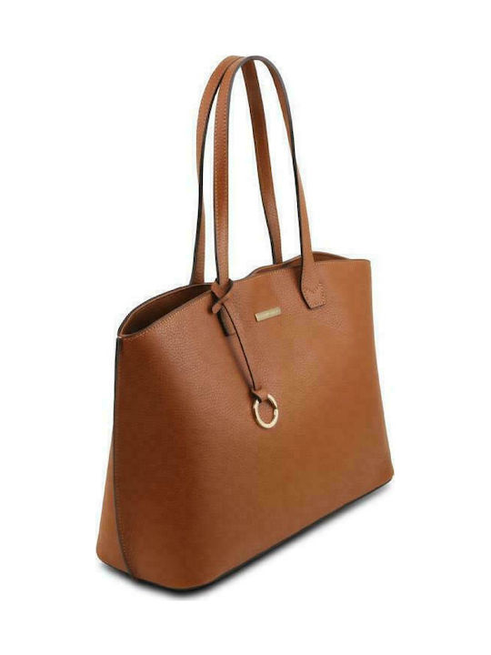 TL Leather Women's Bag Shopper Shoulder Tabac Brown