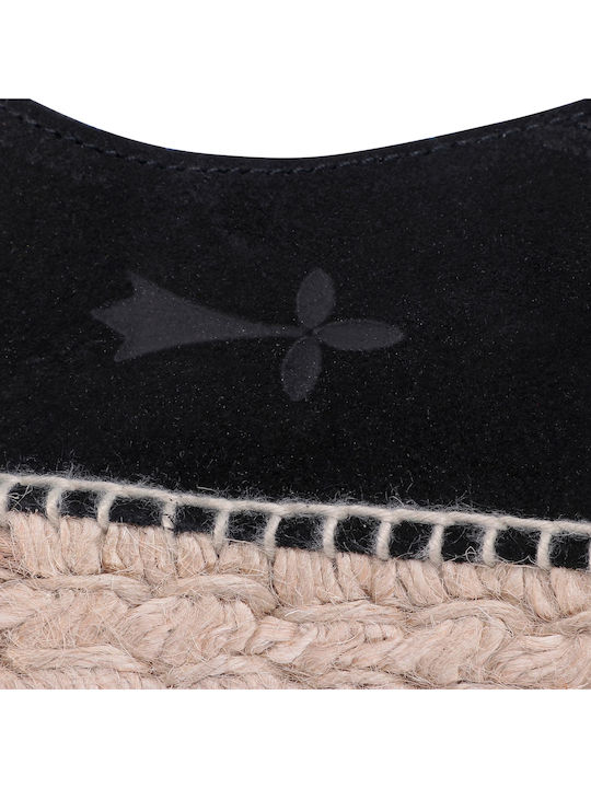 Hamptons Espadrile dama în culoarea Negru