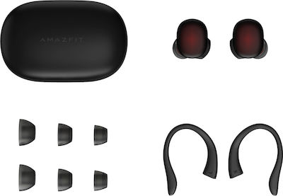 Amazfit Powerbuds Bluetooth Handsfree Headphone Sweat Resistant and Charging Case Dynamic Black