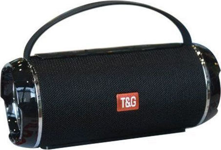T&G Tg-116 Ηχείο Bluetooth 10W με Διάρκεια Μπαταρίας έως 3 ώρες Μαύρο