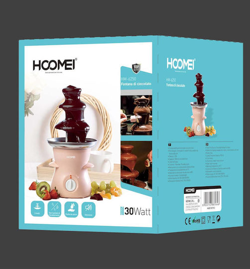Hoomei Шоколадов фонтан с 3 нива 500гр Розов