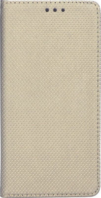 Forcell Smart Magnet Synthetic Leather Book Gold (Xiaomi Mi Note 10 / Mi Note 10 Pro)