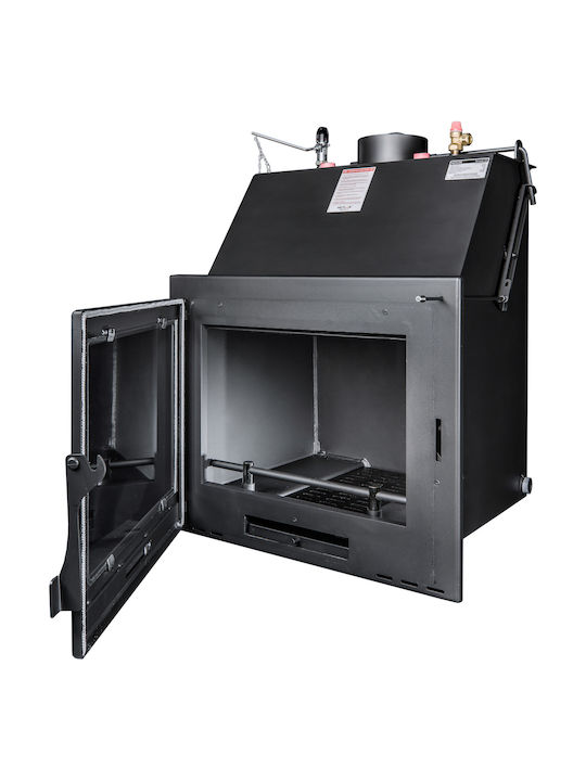 Metlor PC-34 Kaminofen Holz Heizkörper 32.8kW Gerade mit einer zu öffnenden Tür Ausdehnungsgefäß öffnen