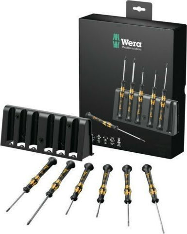 Wera 1578A/6 ESD Set 6 Electrician Precision Screwdrivers