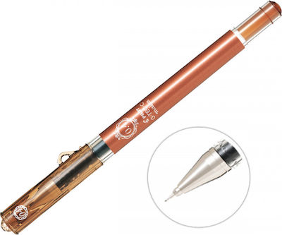 Pilot Maica Pen Gel 0.4mm with Brown Ink