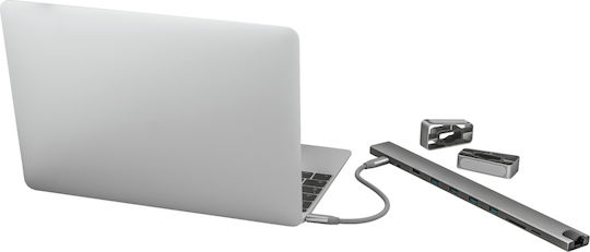 Trust Dalyx USB-C Docking Station mit HDMI 4K PD Ethernet Gray