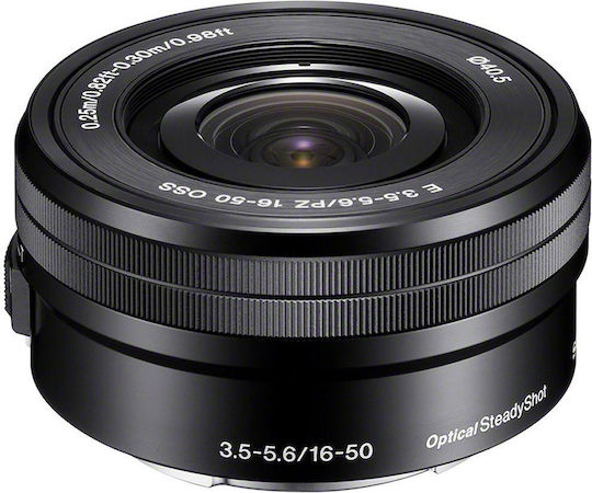 Sony Crop Kameraobjektiv 16-50mm F3.5-5.6 Weitwinkel-Zoom für Sony E Mount Black