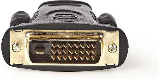 Nedis Μετατροπέας DVI-D male σε HDMI female (CVGP34912BK)