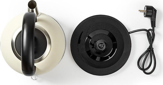 Nedis Fierbător 1.7lt 2150W Alb
