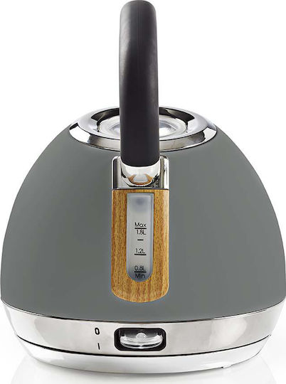 Nedis Reisekessel 1.8Es 2200W Grau