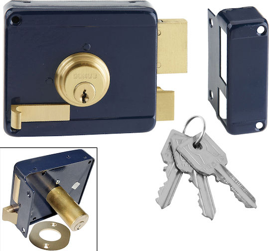 Domus Lock Box in color Blue Right