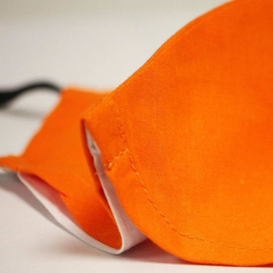 Synchronia Fabric Mask with Filter Pocket & Wire Orange Protective Mask Fabric Orange BHP001M-M-OR 1pcs