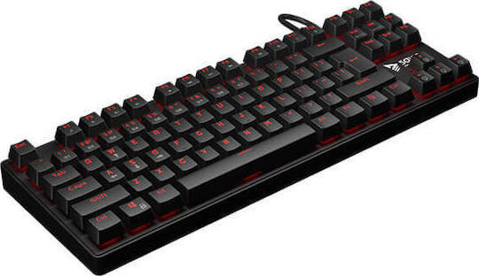 Savio Tempest RX Gaming Mechanical Keyboard Tenkeyless with Outemu Red switches and Illuminated keys (English US)