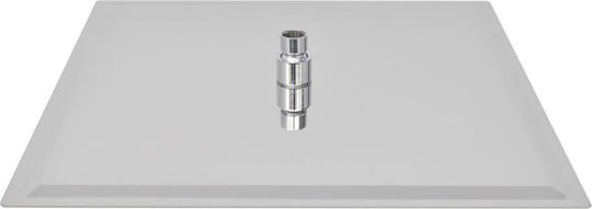vidaXL Τετράγωνη Κεφαλή Ντουζ 40x40cm Inox