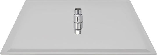 vidaXL Τετράγωνη Κεφαλή Ντουζ 40x40cm Inox