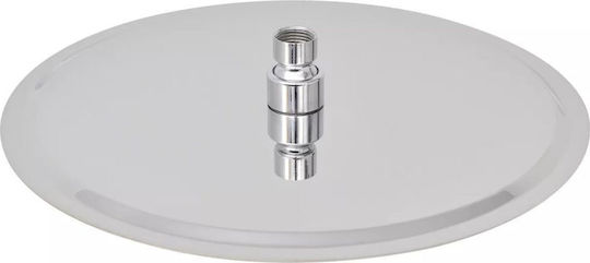 vidaXL Στρογγυλή Κεφαλή Ντουζ 30cm Inox