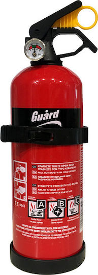 Guard Car Safety Kit with First Aid Kit, Fire Extinguisher, Warning Triangle, Reflective Vest & Gloves