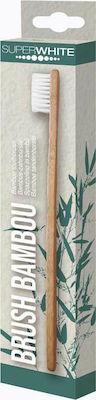 Superwhite Brush Bamboo Periuță de dinți Soft Bej 1buc