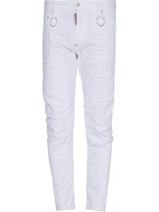 Pantaloni Alb