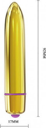 Baile Mini Vibe Vibrator 9cm Gold