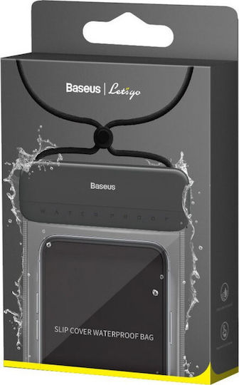 Baseus Let's Go Slip Waterproof Bag έως 7.2" (Μαύρο)