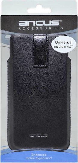Ancus Protect Medium Pliculeț până la 4.7" Negru 21411