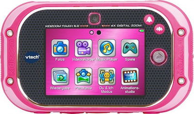 Vtech Kidizoom Touch 5.0 Compact Camera 5MP with 3.5" Display Pink Pink